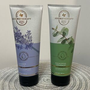 BBW Aromatherapy Body Wash Eucalyptus Spearmint, Lavender Vanilla set of 2 NWT